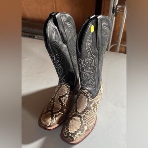 JB Dillon Snake Skin boots